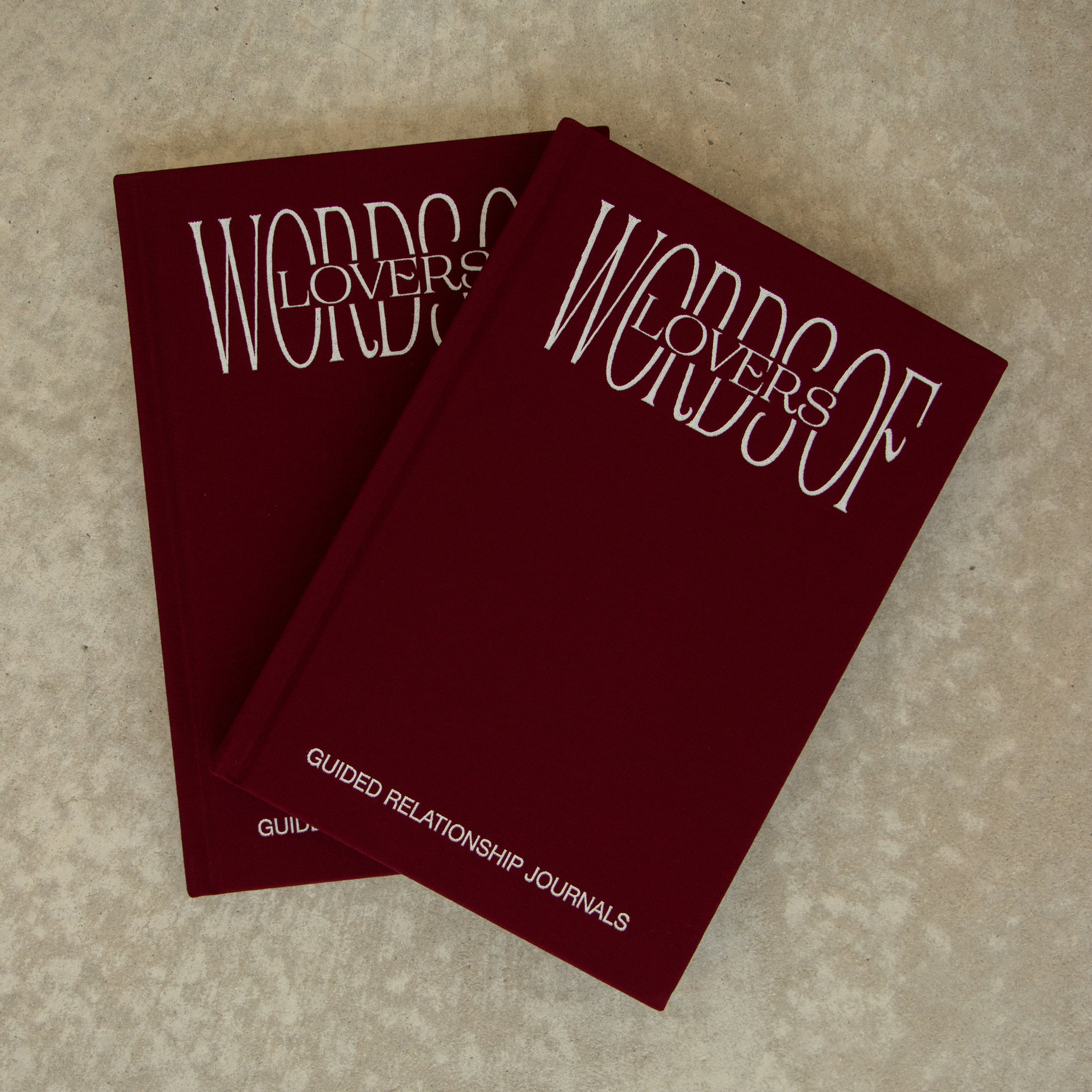 Words Of Lovers Couple's Journal Set