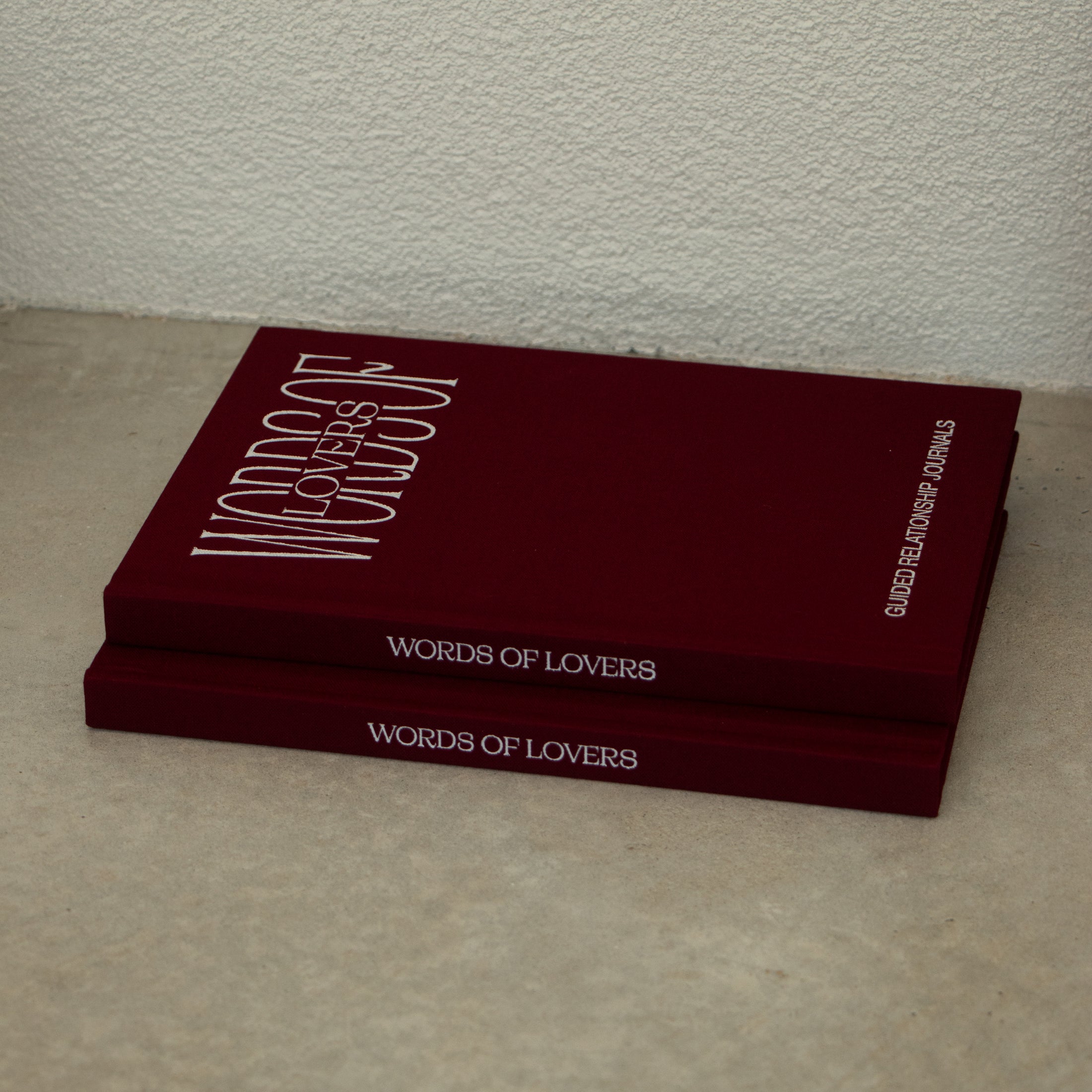 Words Of Lovers Couple's Journal Set