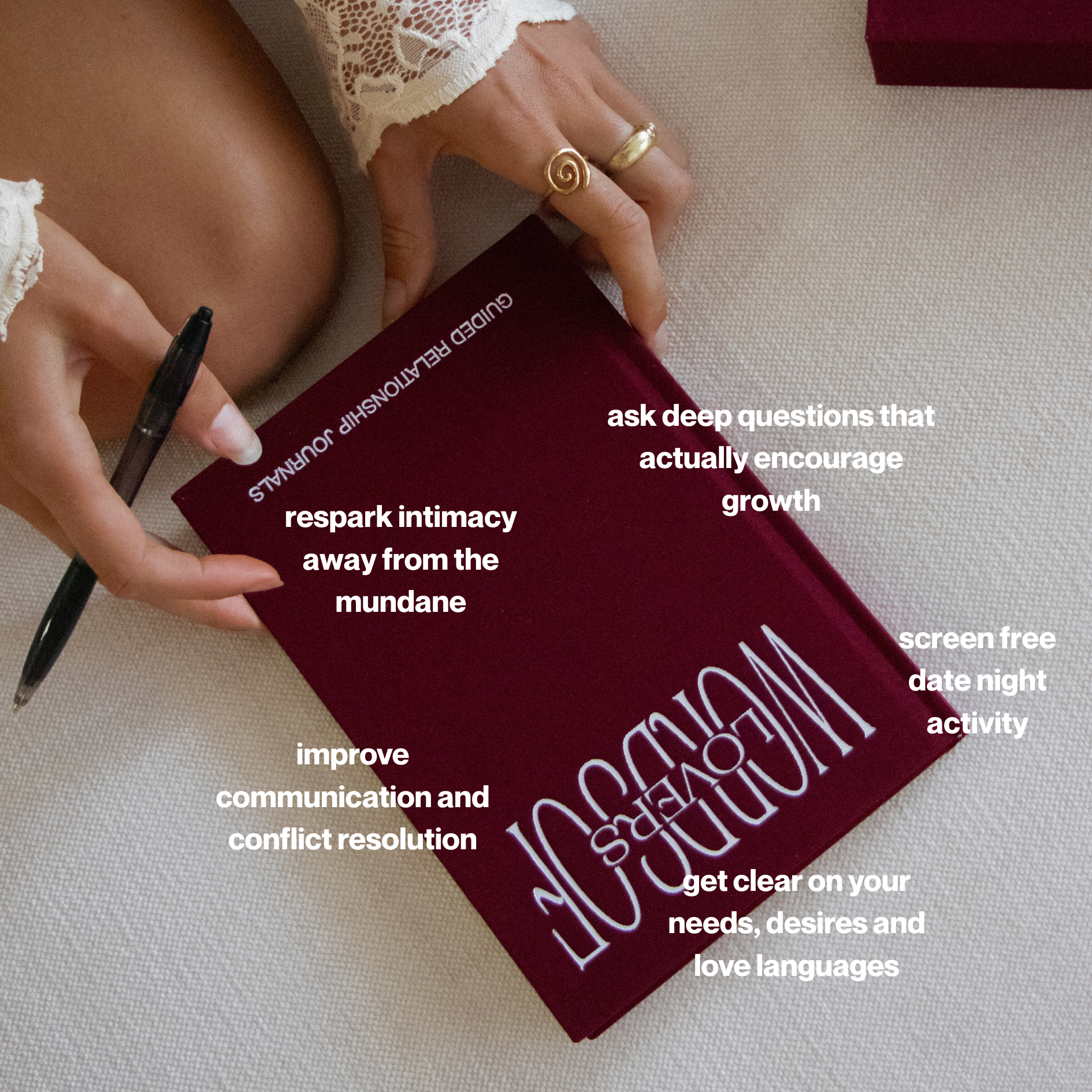 Words Of Lovers Couple's Journal Set