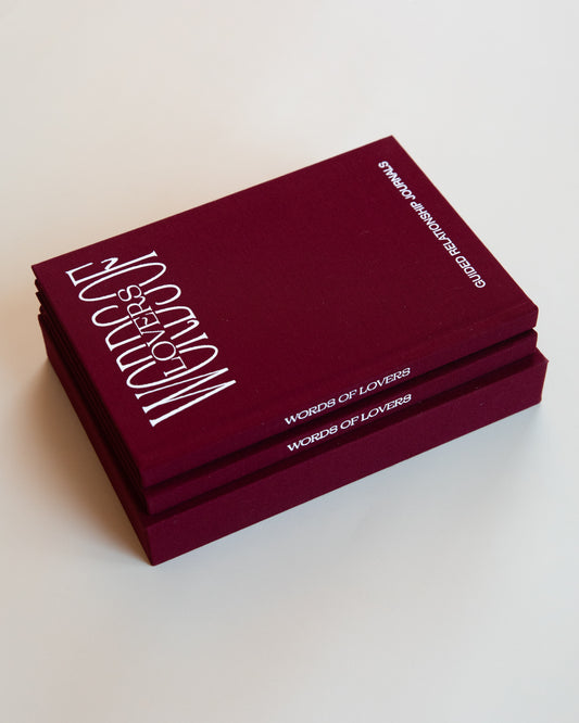 Words Of Lovers Couple's Journal Set