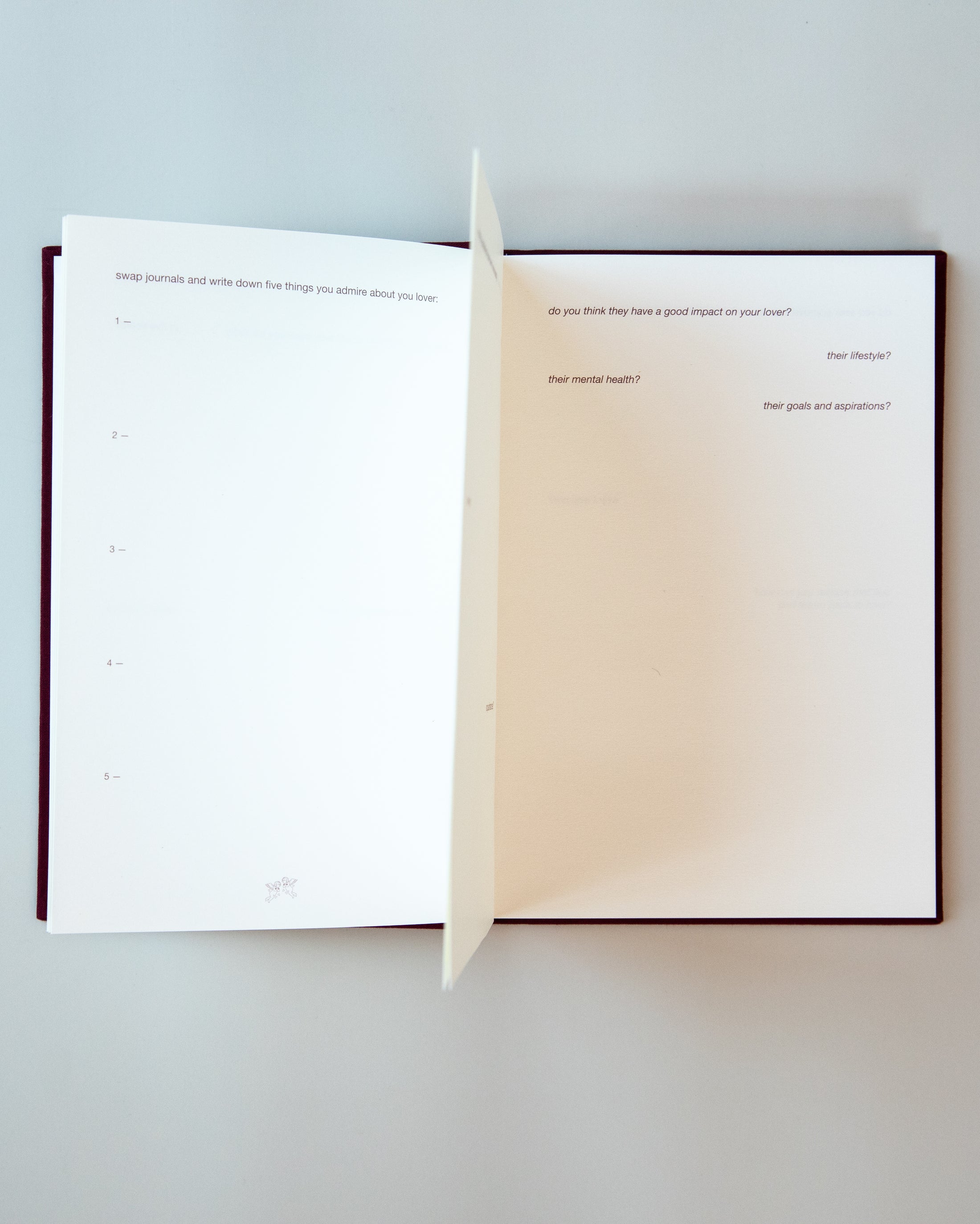 Words Of Lovers Couple's Journal Set