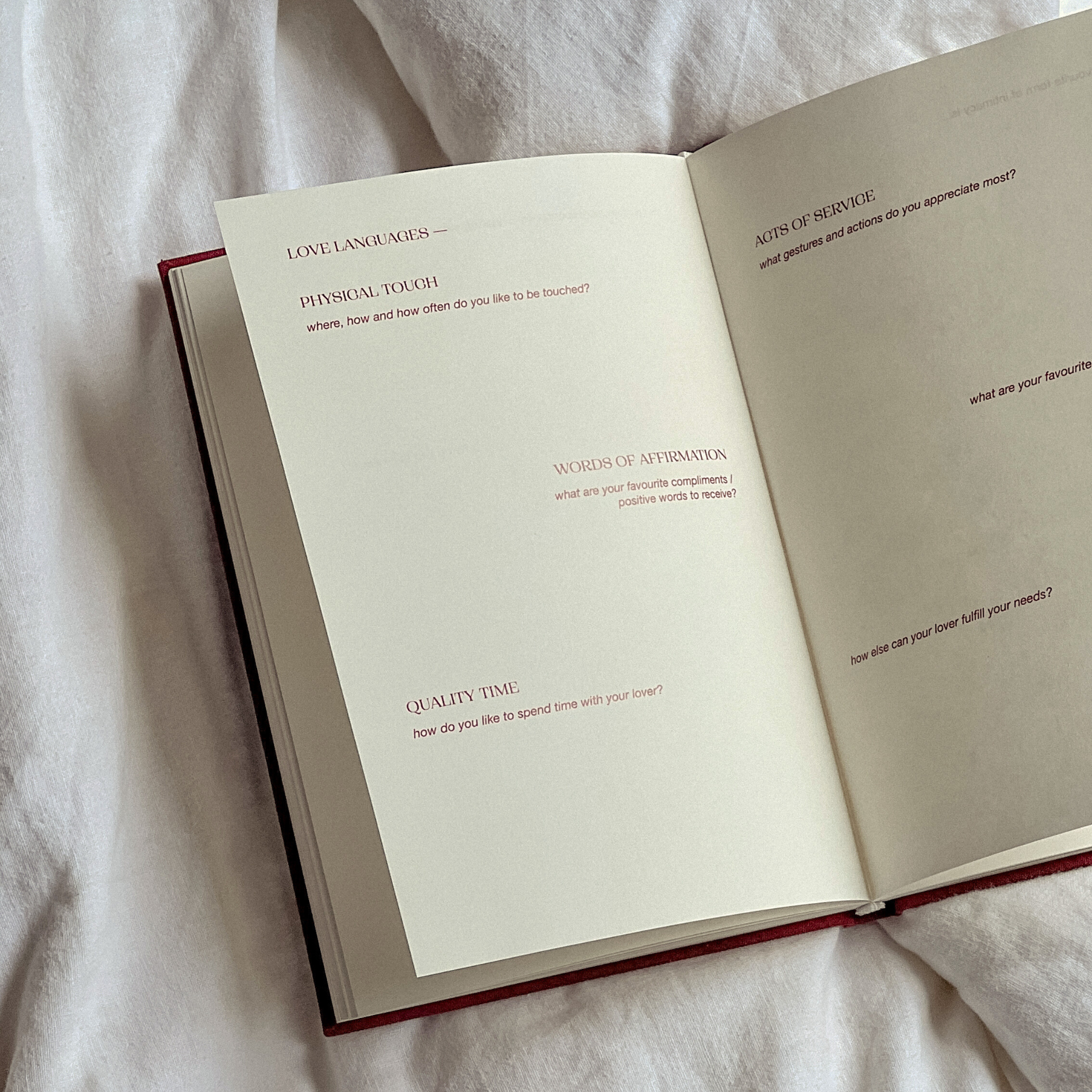 Words Of Lovers Couple's Journal Set