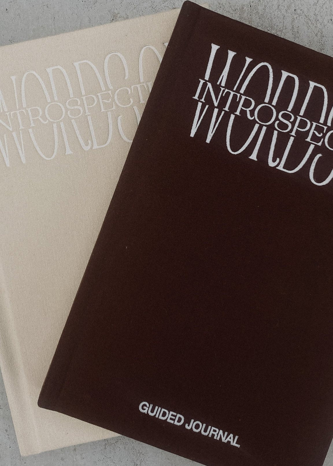 close up of journals